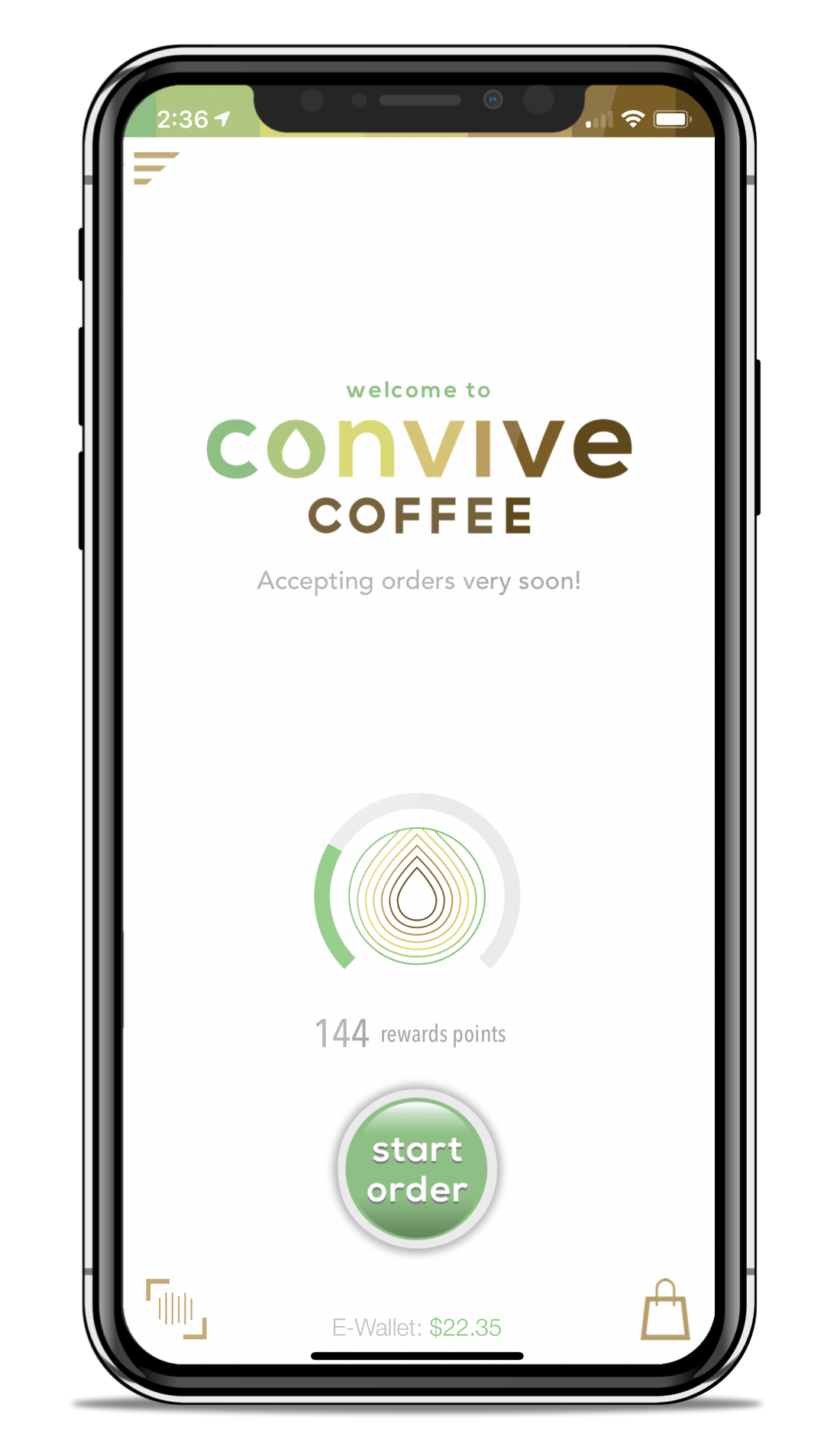Convive Coffee App