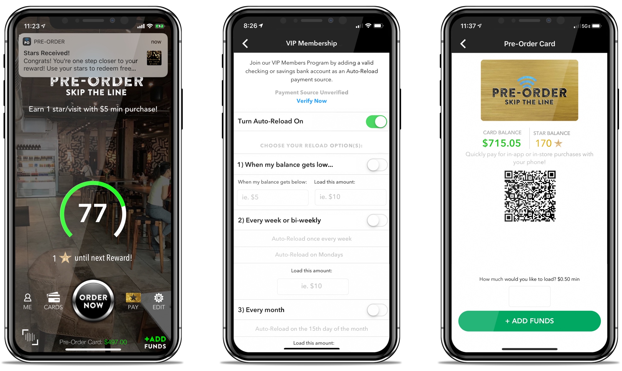 Pre-Order for Square Custom Mobile App