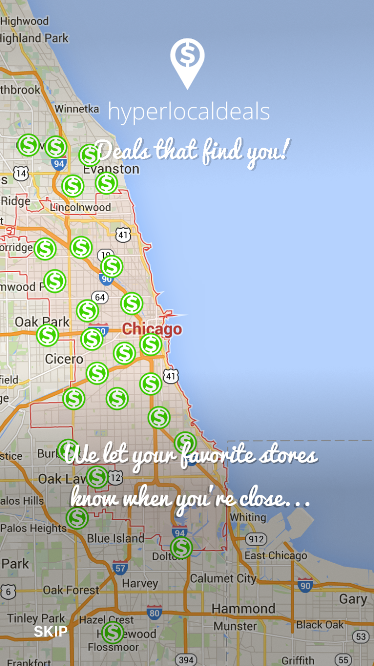 HyperLocalDeals App