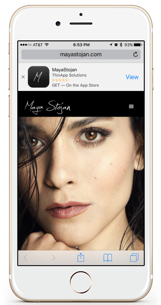 Mobile Website