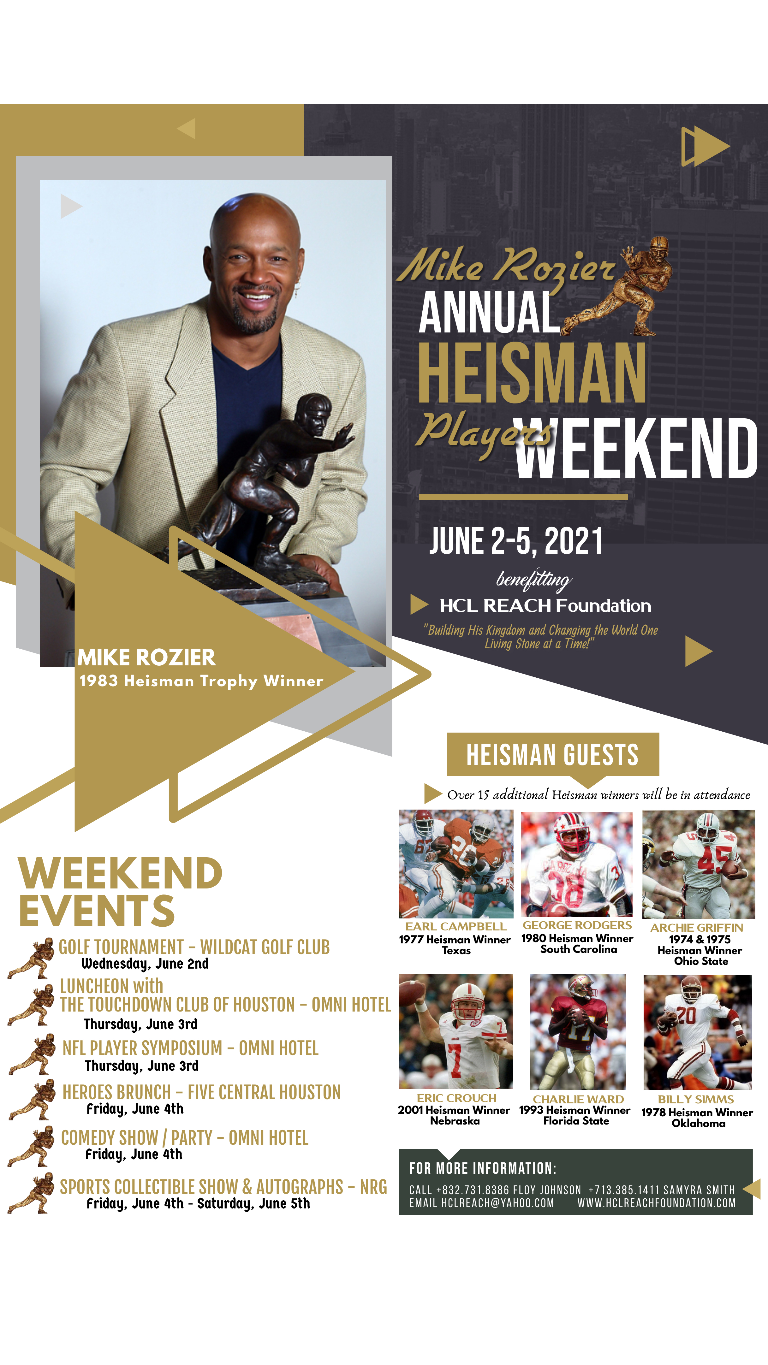 Mike Rozier Heisman Players Weekend